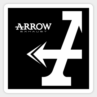 Arrow Motorcycle Exhaust Sticker